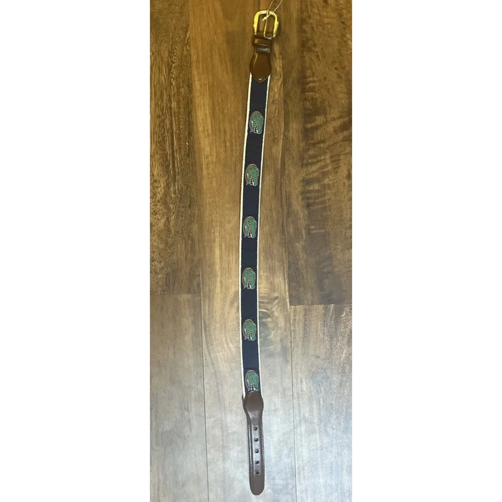 UF Gators Ribbon Belt Campus Classics Boy's Size 28 NCAA Florida Gator